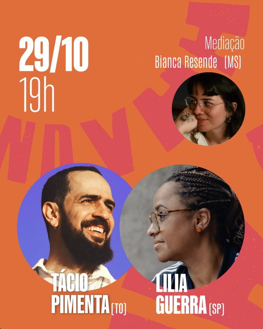 Flyer: Arte da Palavra - Rede Sesc de Leituras