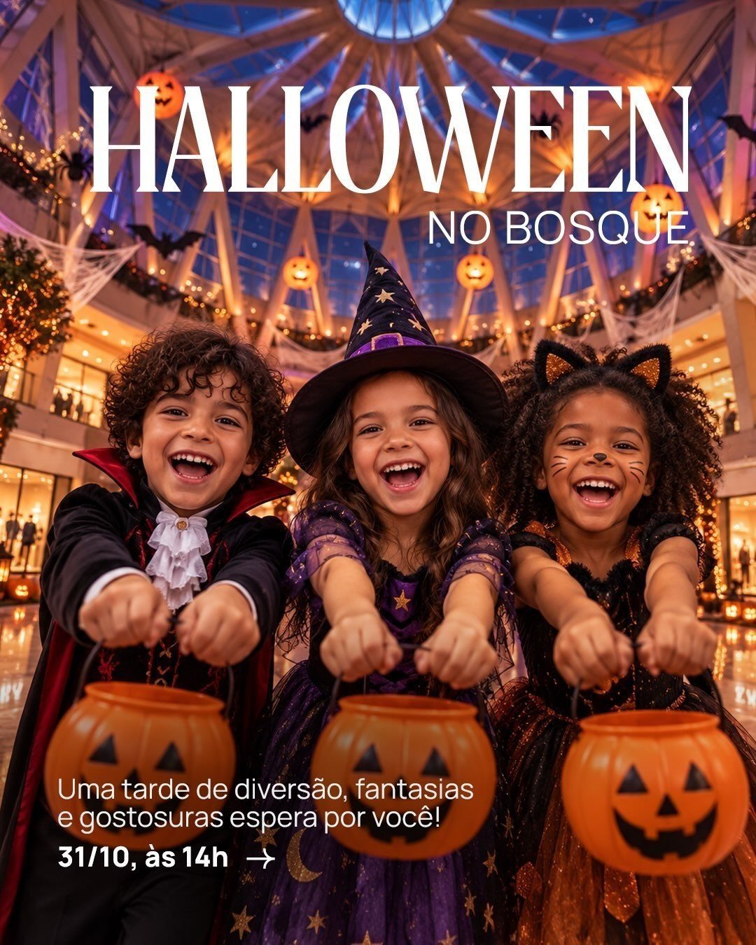 Flyer: Halloween no Bosque