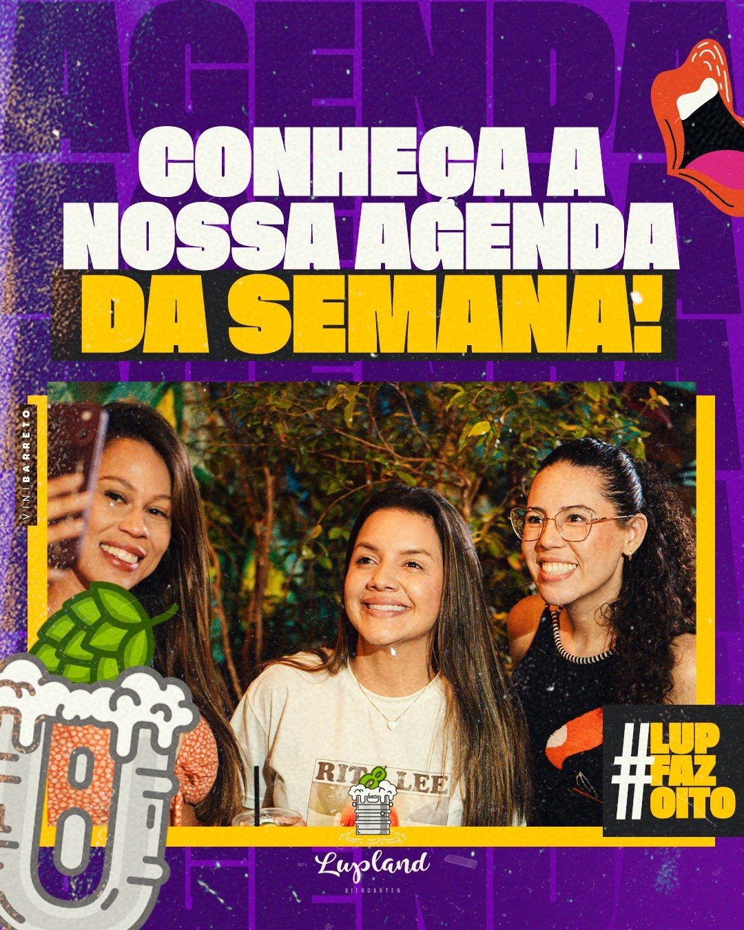 Flyer: Música ao vivo com Hugo