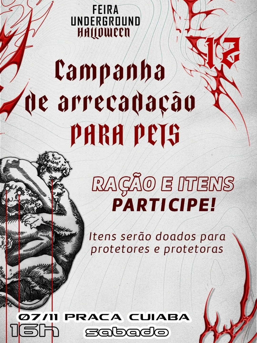 Flyer: Feira Underground Halloween
