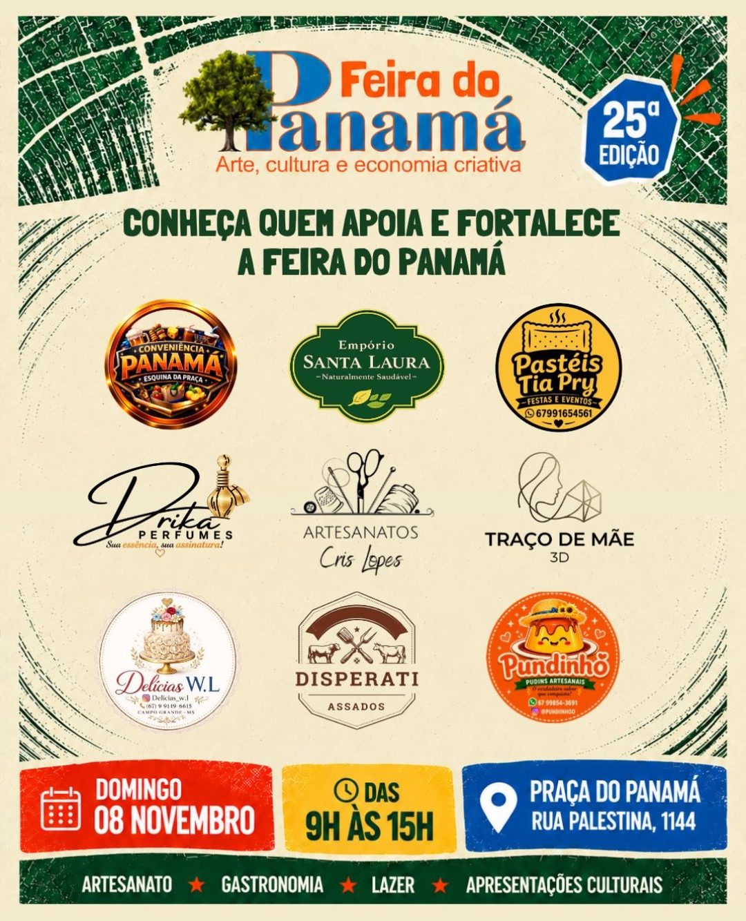 Flyer: Feira do Panamá — 25ª edição