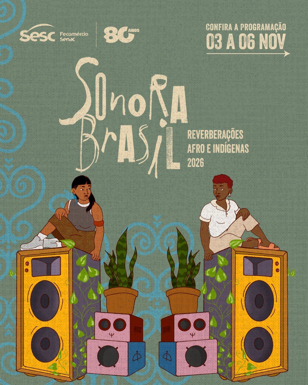Flyer: Sonora Brasil 2026 — Cabokaji: Salvaguarda